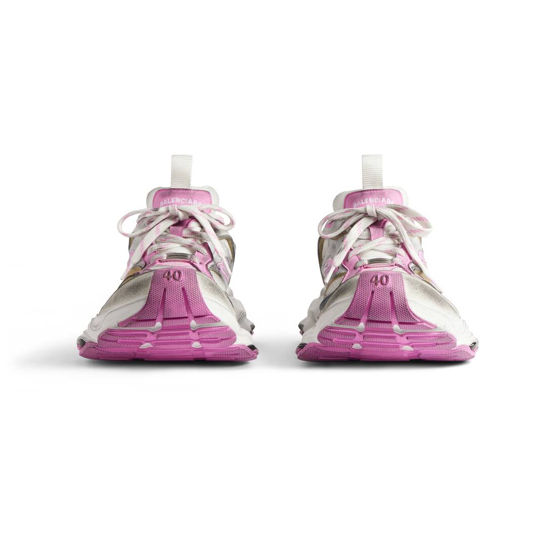 Women’s Cargo Sneaker  in Grey/white/pink - Image 3